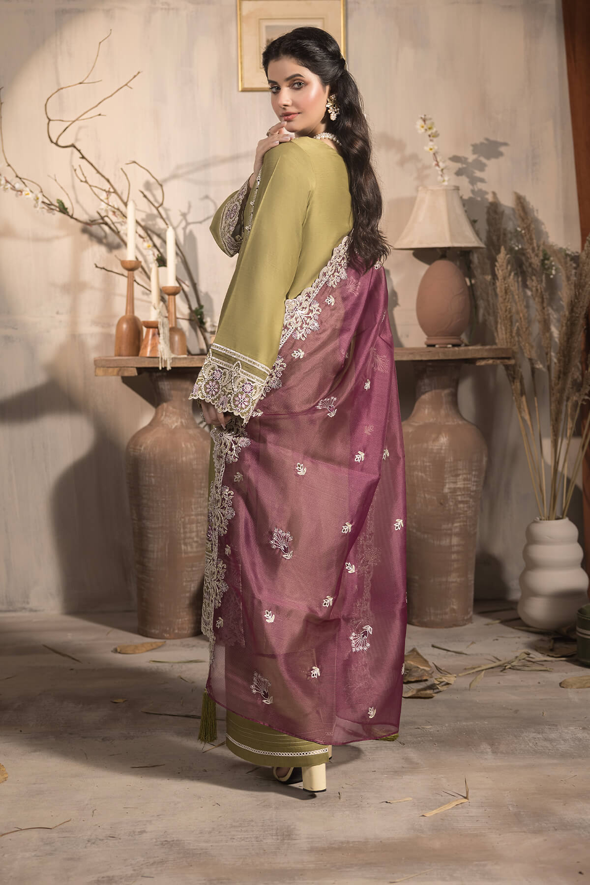 Imrozia Premium | Sehar Winter Collection | I.P-75 Abroo by Imrozia Premium - Designer Dress - Type: Ladies Clothes - Available at Sana Yasir - 100% Original