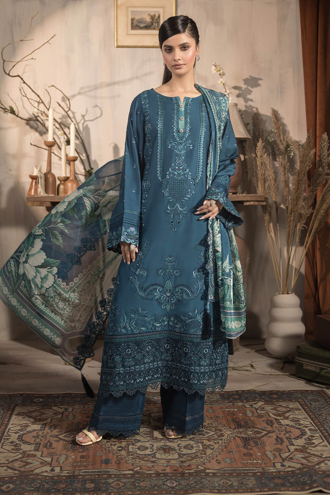 Imrozia Premium | Sehar Winter Collection | I.P-76 Malhaar by Imrozia Premium - Designer Dress - Type: Ladies Clothes - Available at Sana Yasir - 100% Original