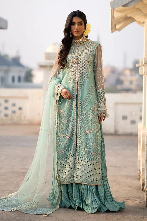 Ittehad | Dilruba Wedding Formals | ESDR76-SUT-GRN by Ittehad - Designer Dress - Type: Bridal - Available at Sana Yasir - 100% Original