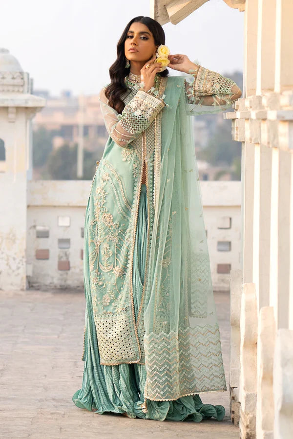 Ittehad | Dilruba Wedding Formals | ESDR76-SUT-GRN by Ittehad - Designer Dress - Type: Bridal - Available at Sana Yasir - 100% Original