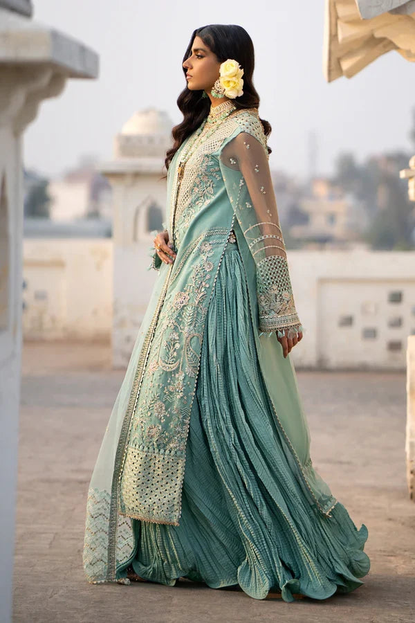Ittehad | Dilruba Wedding Formals | ESDR76-SUT-GRN by Ittehad - Designer Dress - Type: Bridal - Available at Sana Yasir - 100% Original