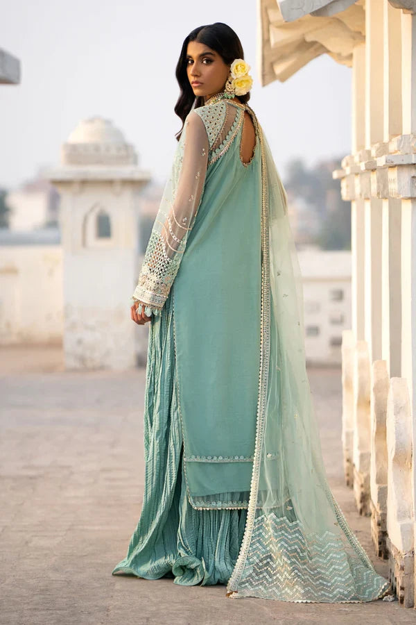 Ittehad | Dilruba Wedding Formals | ESDR76-SUT-GRN by Ittehad - Designer Dress - Type: Bridal - Available at Sana Yasir - 100% Original