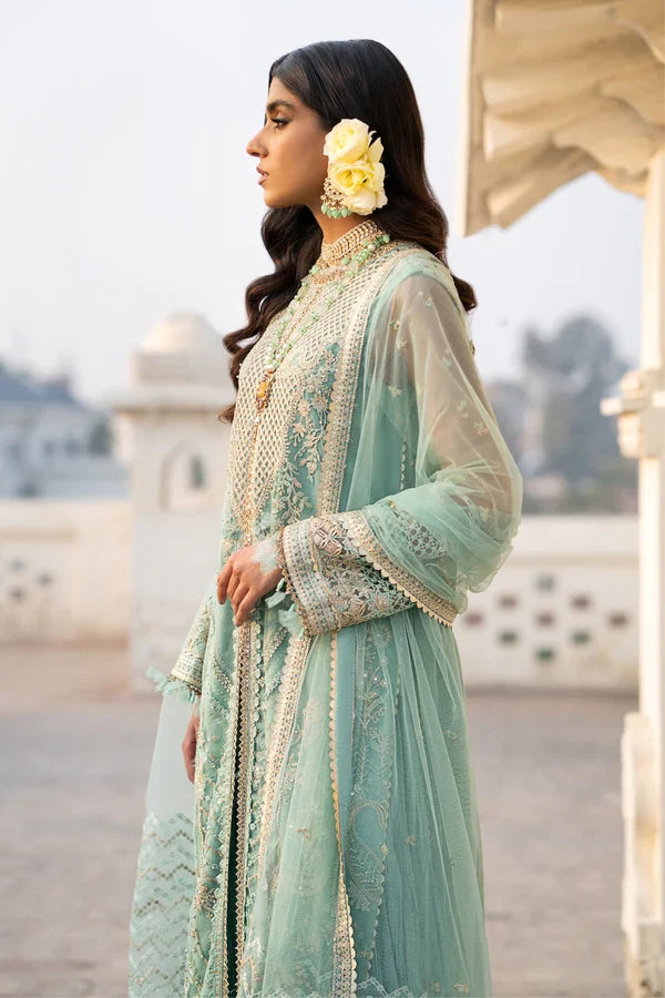 Ittehad | Dilruba Wedding Formals | ESDR76-SUT-GRN by Ittehad - Designer Dress - Type: Bridal - Available at Sana Yasir - 100% Original