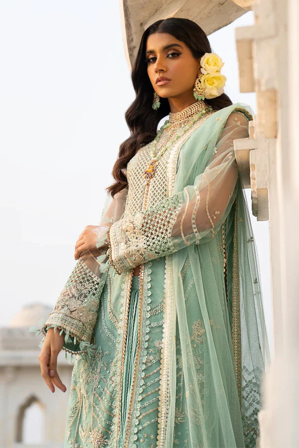 Ittehad | Dilruba Wedding Formals | ESDR76-SUT-GRN by Ittehad - Designer Dress - Type: Bridal - Available at Sana Yasir - 100% Original