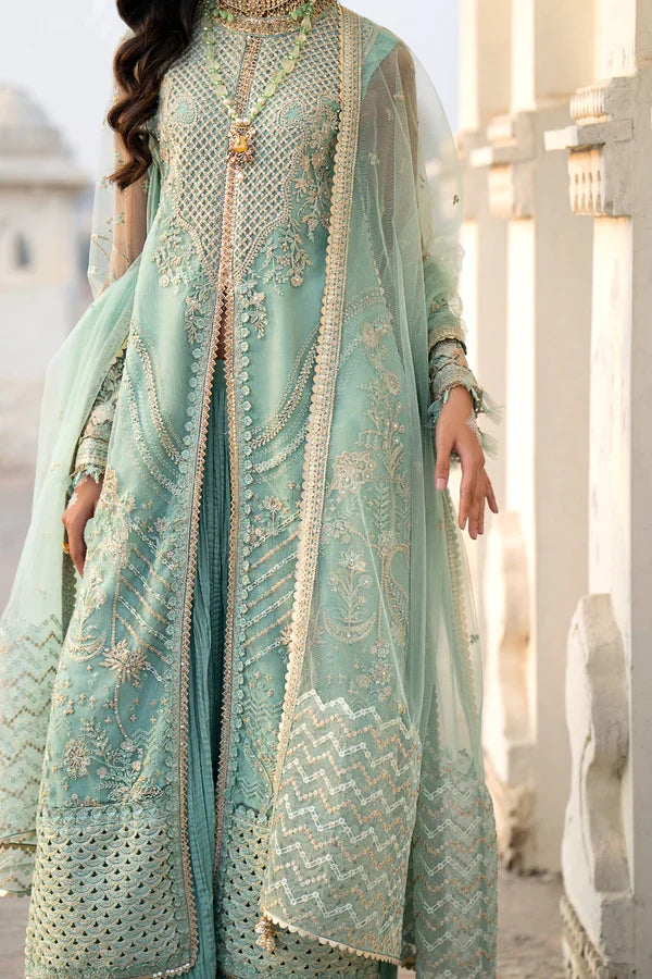 Ittehad | Dilruba Wedding Formals | ESDR76-SUT-GRN by Ittehad - Designer Dress - Type: Bridal - Available at Sana Yasir - 100% Original