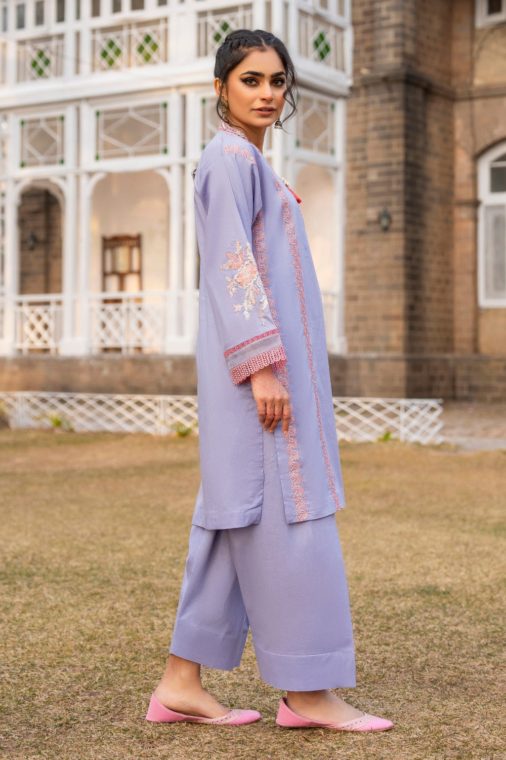 Ittehad | Embroidered Lawn | I-22 by Ittehad - Designer Dress - Type: Luxury - Available at Sana Yasir - 100% Original