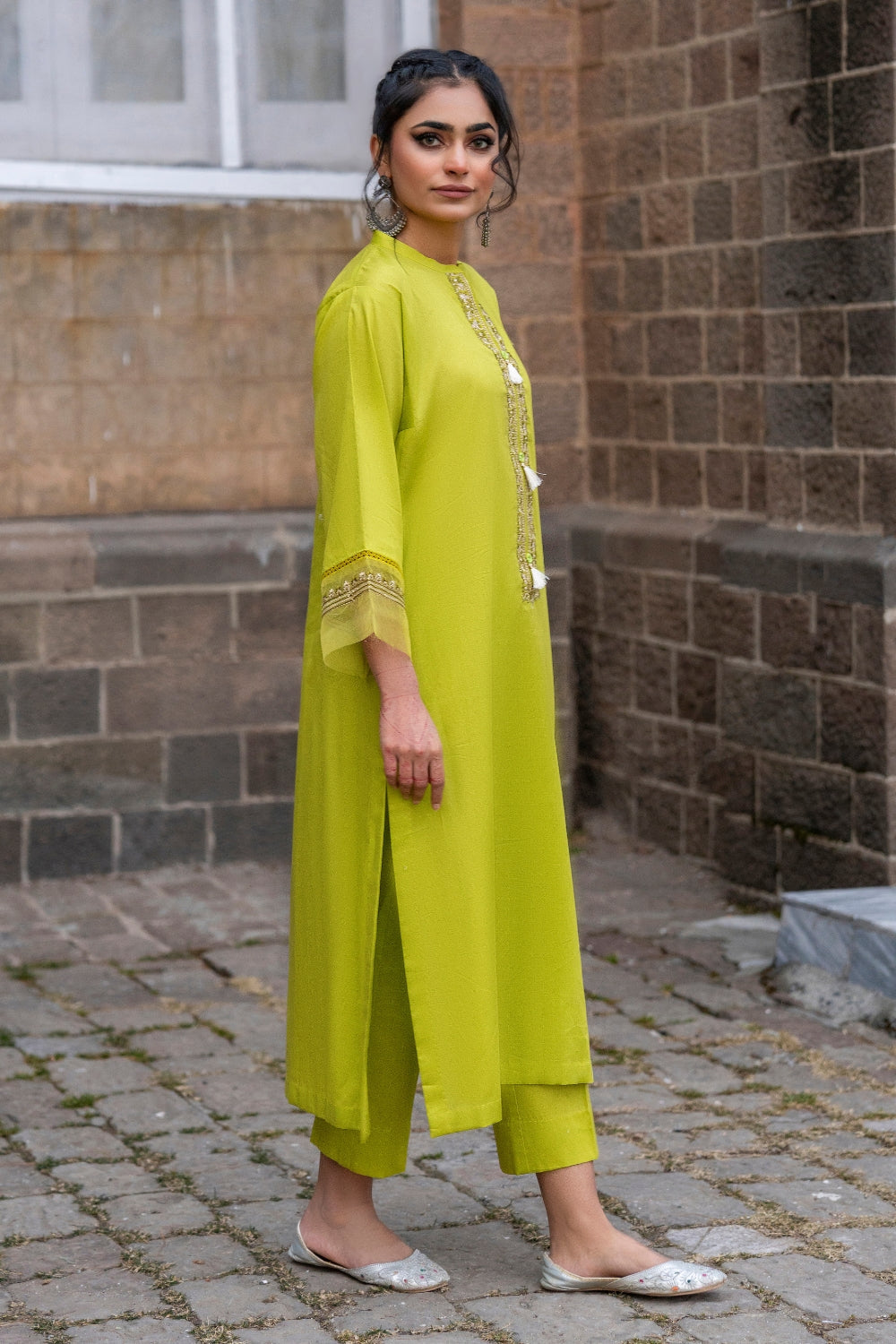 Ittehad | Embroidered Lawn | I-23 by Ittehad - Designer Dress - Type: Luxury - Available at Sana Yasir - 100% Original