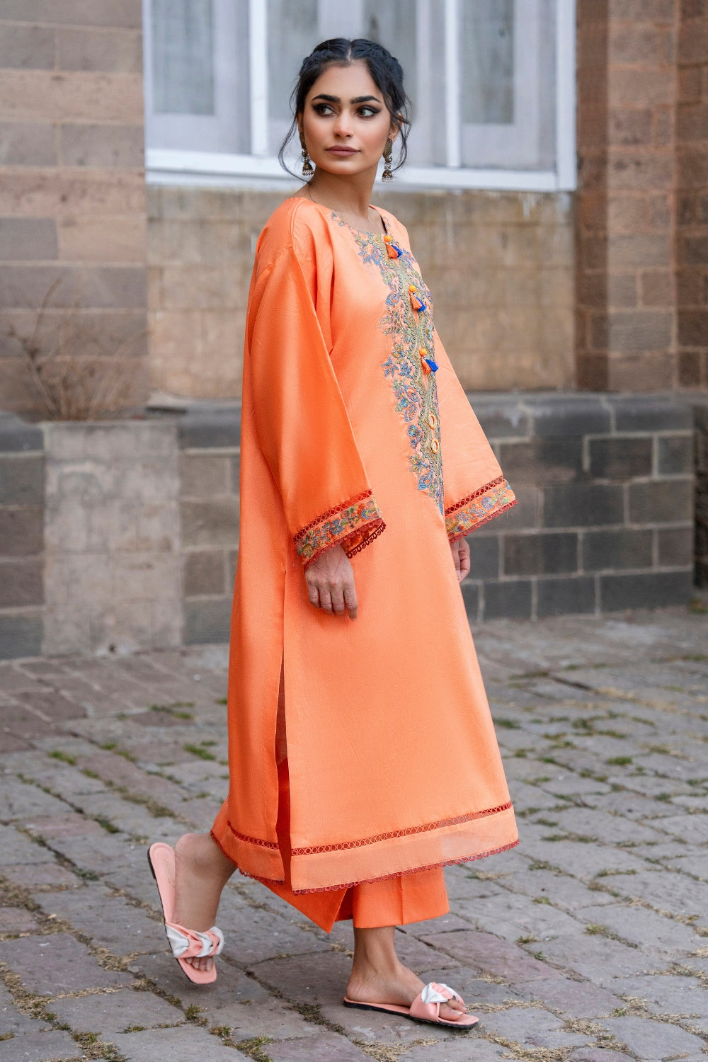 Ittehad | Embroidered Lawn | I-24 by Ittehad - Designer Dress - Type: Luxury - Available at Sana Yasir - 100% Original