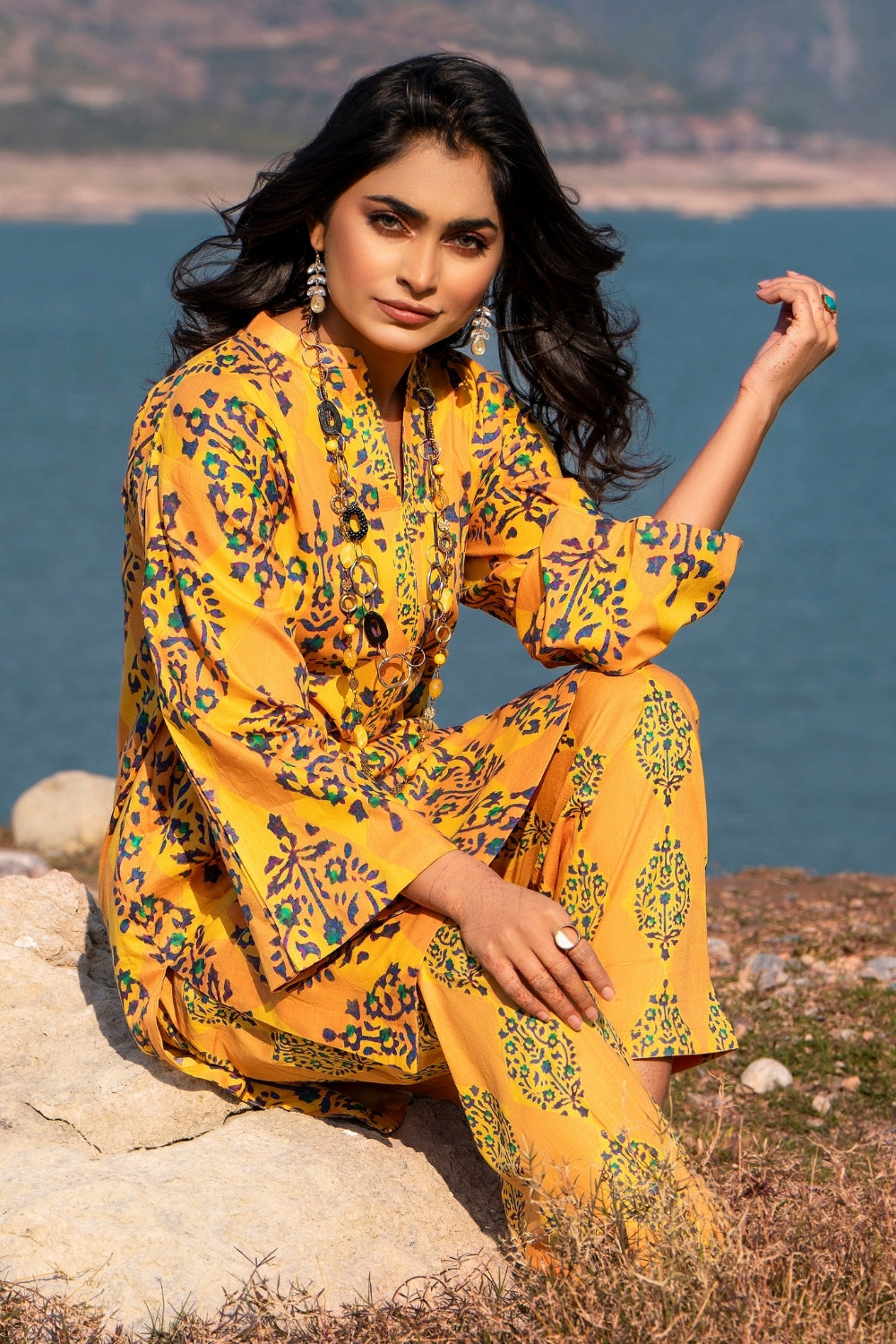 Ittehad | Embroidered Lawn | I-30 by Ittehad - Designer Dress - Type: Luxury - Available at Sana Yasir - 100% Original