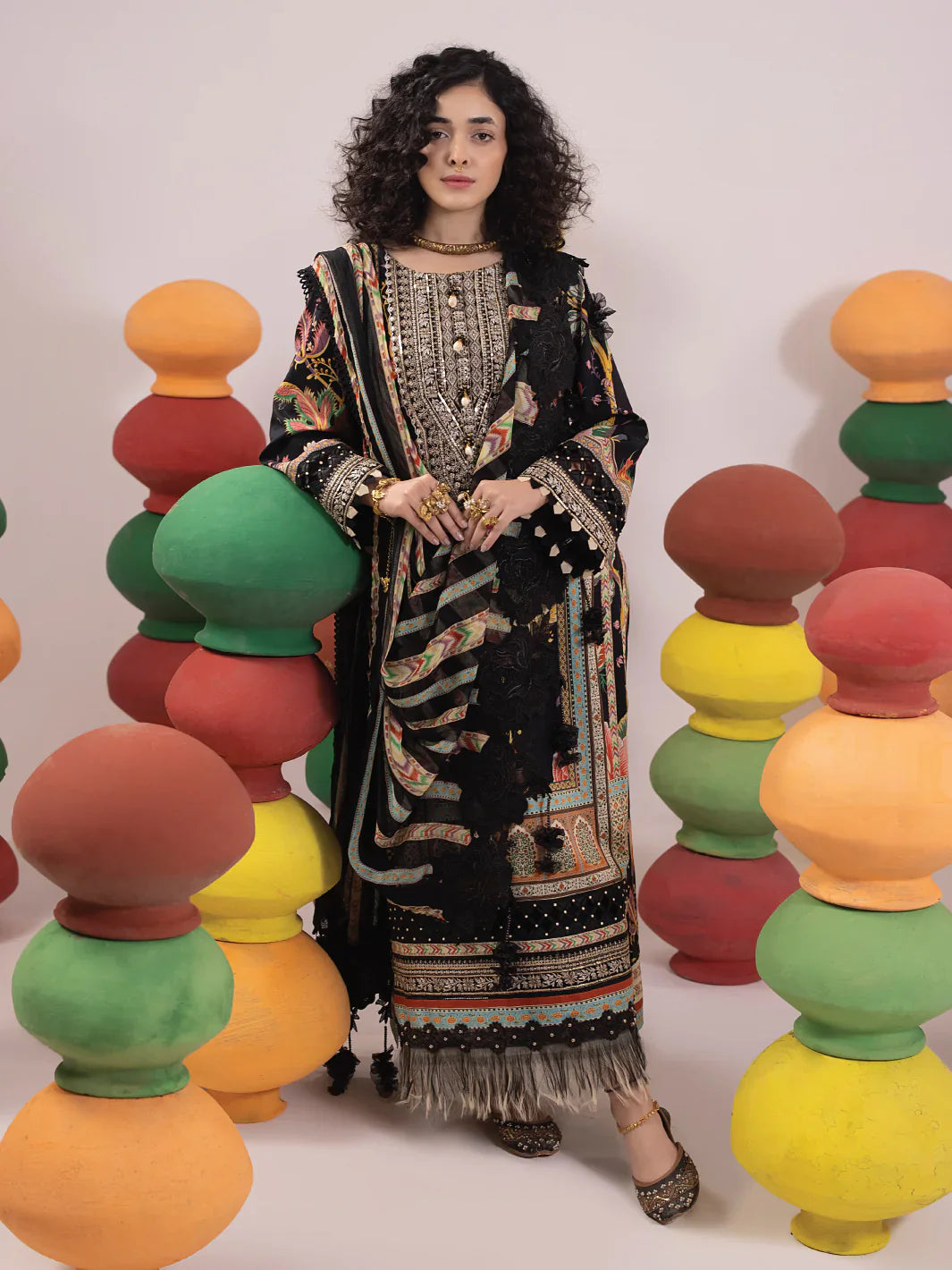 Ittehad | Faiza Faisal Rangeeli Lawn 24 | BulBul by Ittehad - Designer Dress - Type: Luxury - Available at Sana Yasir - 100% Original