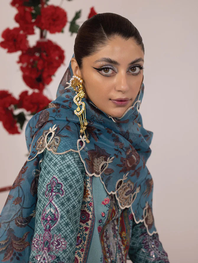 Ittehad | Faiza Faisal Rangeeli Lawn 24 | Rampa by Ittehad - Designer Dress - Type: Luxury - Available at Sana Yasir - 100% Original