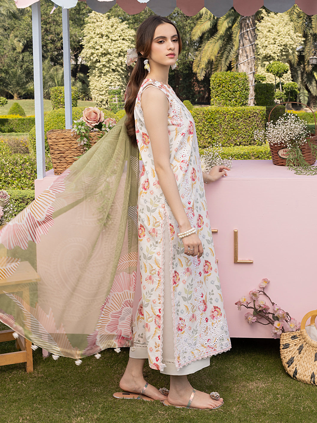 Izel | Oh Spring Lawn 25 | ELOWEN by Izel - Designer Dress - Type: Ladies Clothes - Available at Sana Yasir - 100% Original
