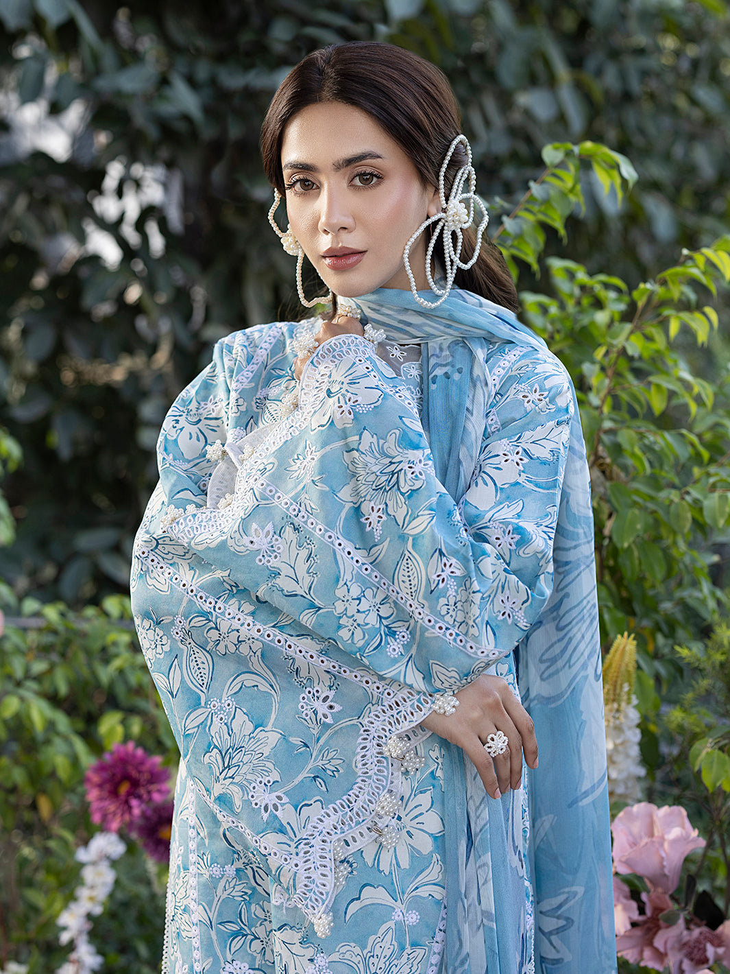 Izel | Oh Spring Lawn 25 | PEARL by Izel - Designer Dress - Type: Ladies Clothes - Available at Sana Yasir - 100% Original