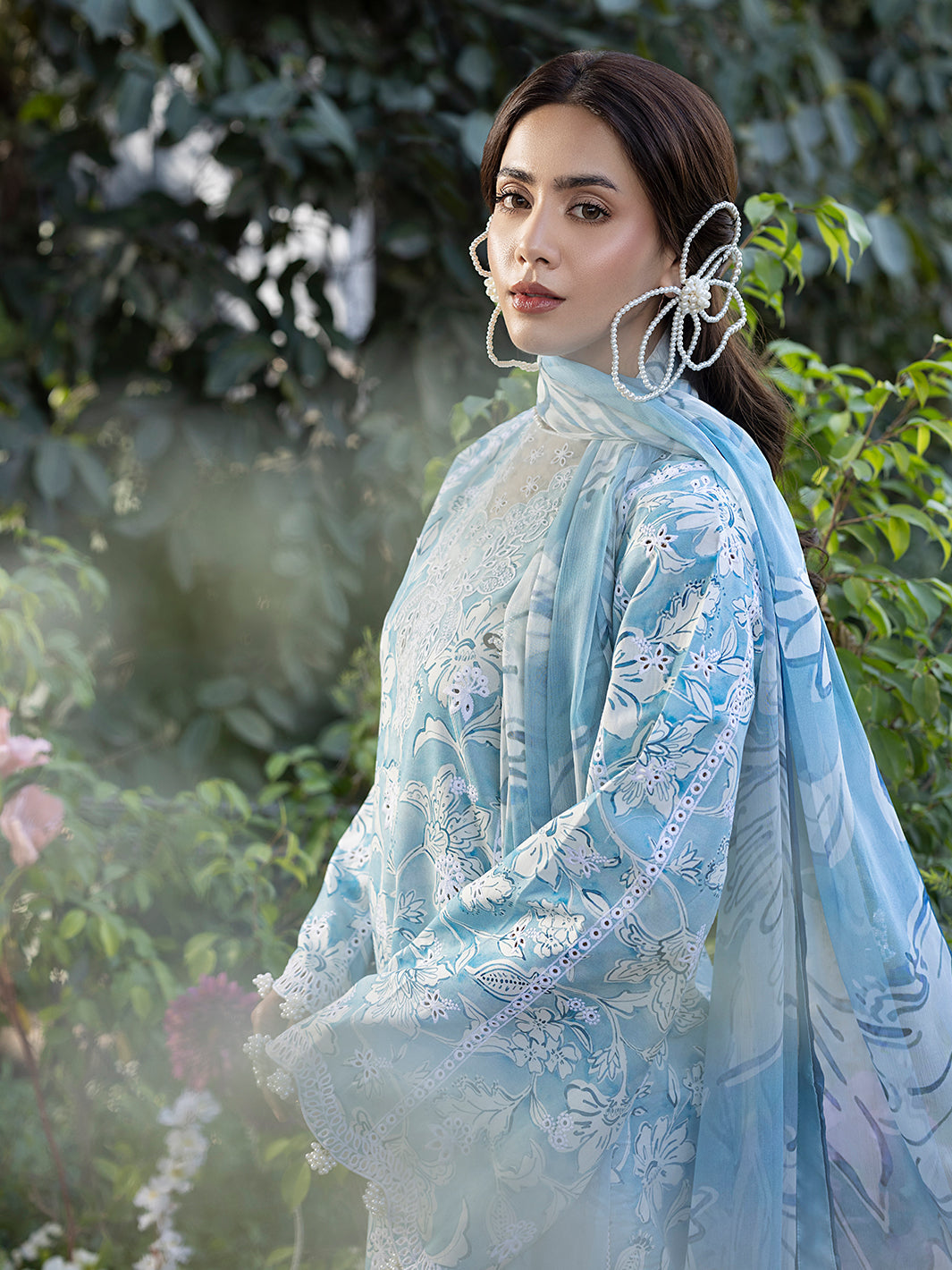 Izel | Oh Spring Lawn 25 | PEARL by Izel - Designer Dress - Type: Ladies Clothes - Available at Sana Yasir - 100% Original