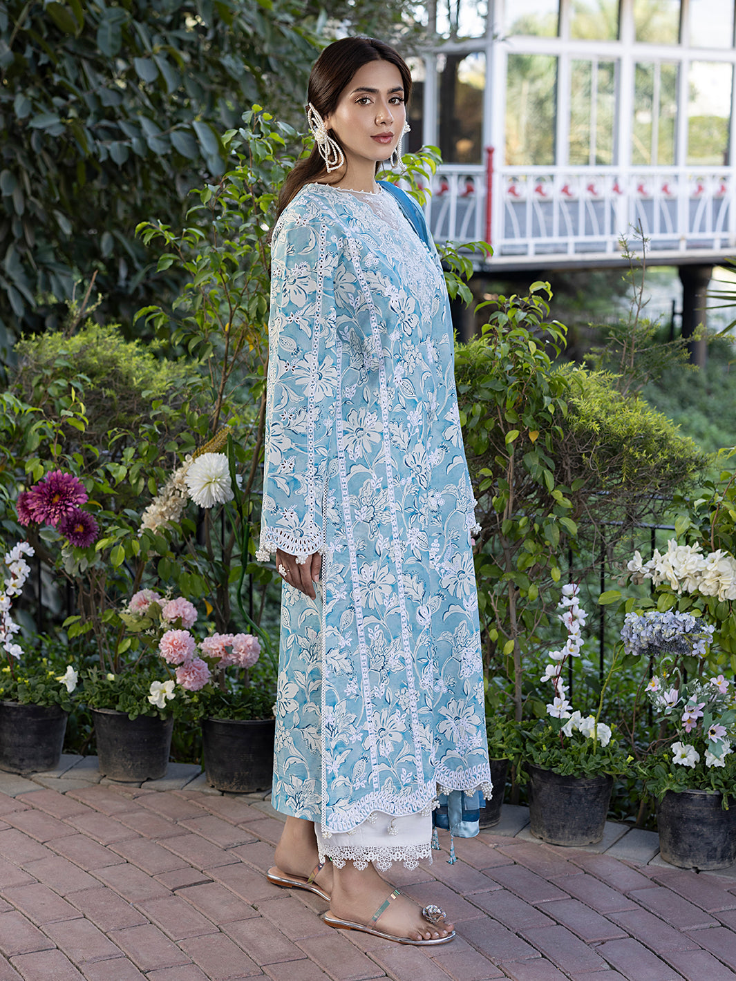 Izel | Oh Spring Lawn 25 | PEARL by Izel - Designer Dress - Type: Ladies Clothes - Available at Sana Yasir - 100% Original
