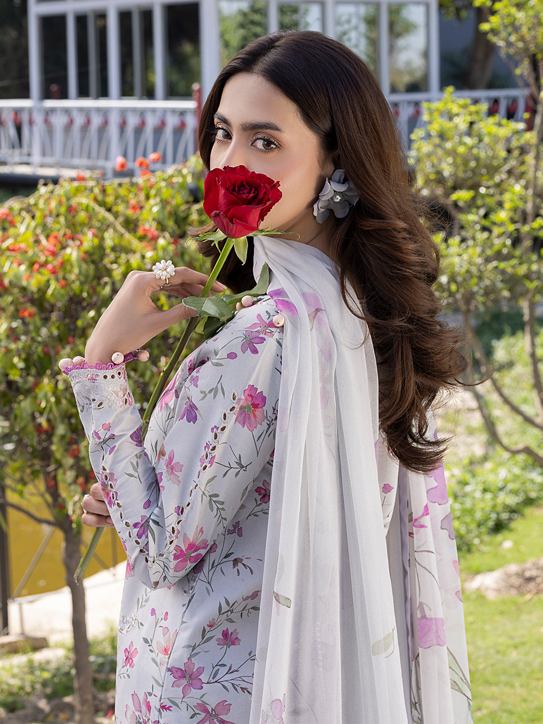 Izel | Oh Spring Lawn 25 | SUNLIT by Izel - Designer Dress - Type: Ladies Clothes - Available at Sana Yasir - 100% Original