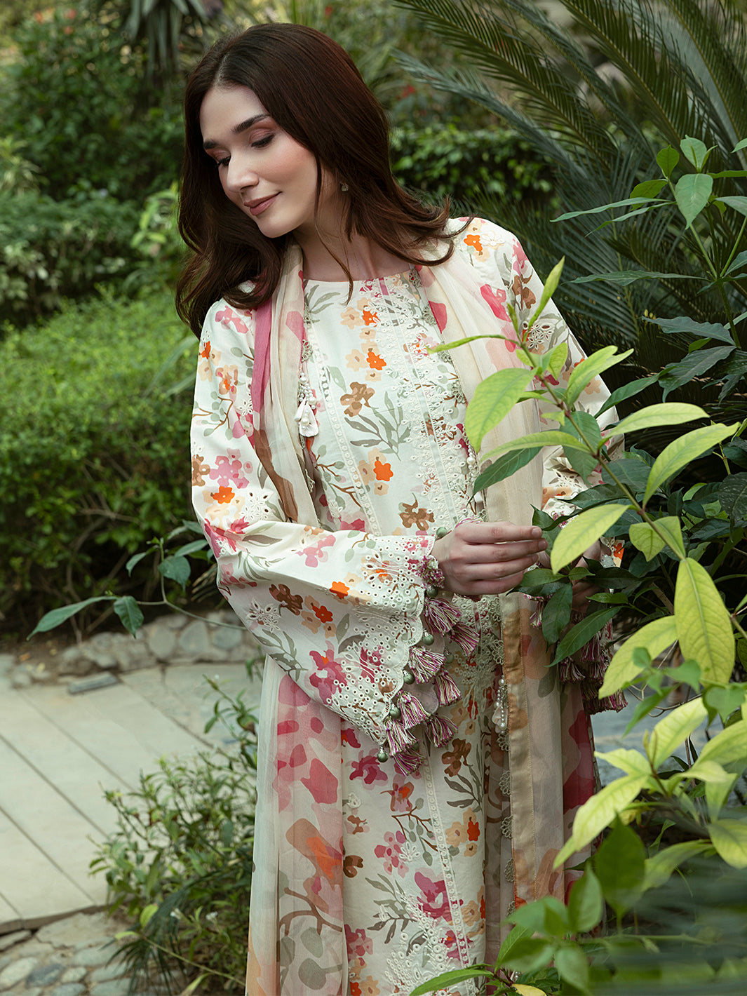 Izel | Oh Spring Lawn 25 | WISTERIA by Izel - Designer Dress - Type: Ladies Clothes - Available at Sana Yasir - 100% Original
