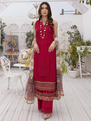 Izel | Pret 24 | CRIMSON by Izel - Designer Dress - Type: Luxury - Available at Sana Yasir - 100% Original