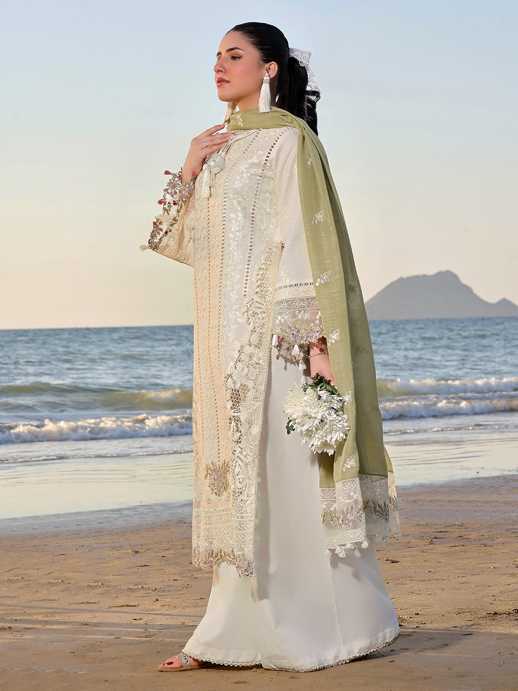 Izel | Pret 24 | FLOSSIE by Izel - Designer Dress - Type: Luxury - Available at Sana Yasir - 100% Original