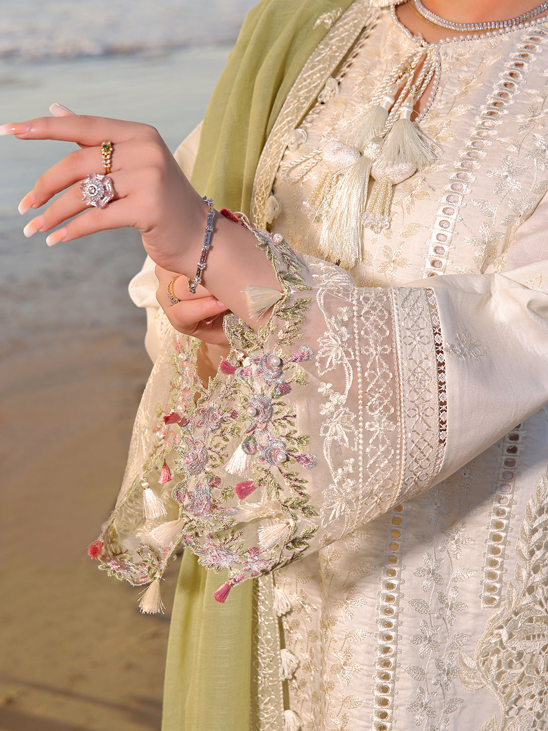 Izel | Pret 24 | FLOSSIE by Izel - Designer Dress - Type: Luxury - Available at Sana Yasir - 100% Original