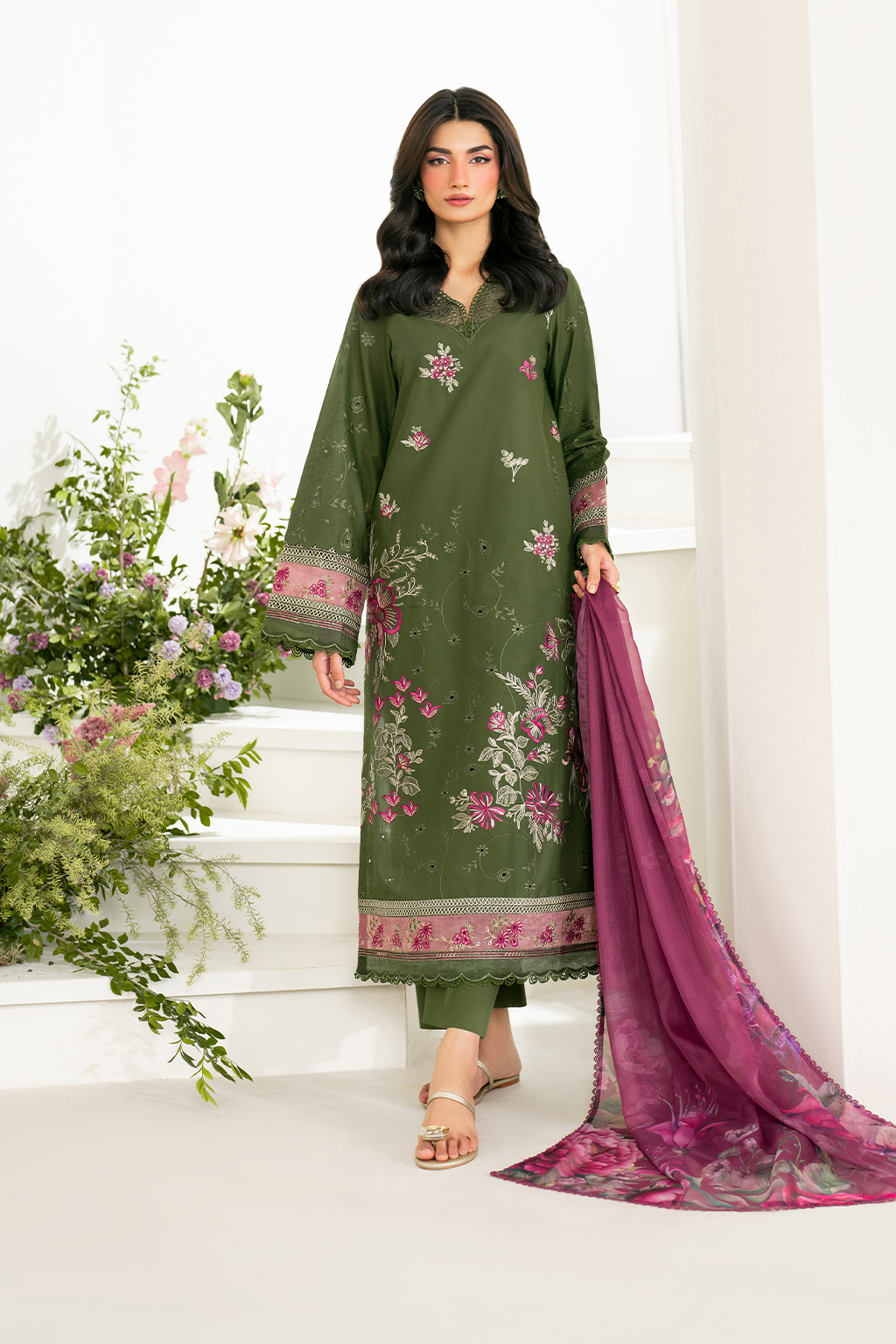 Iznik | Festive Edition | IFE-02 by Iznik - Designer Dress - Type: Ladies Clothes - Available at Sana Yasir - 100% Original