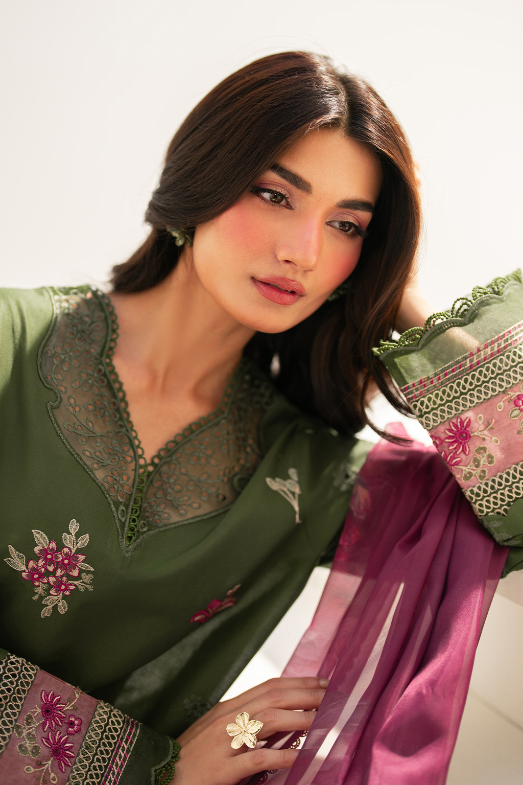 Iznik | Festive Edition | IFE-02 by Iznik - Designer Dress - Type: Ladies Clothes - Available at Sana Yasir - 100% Original