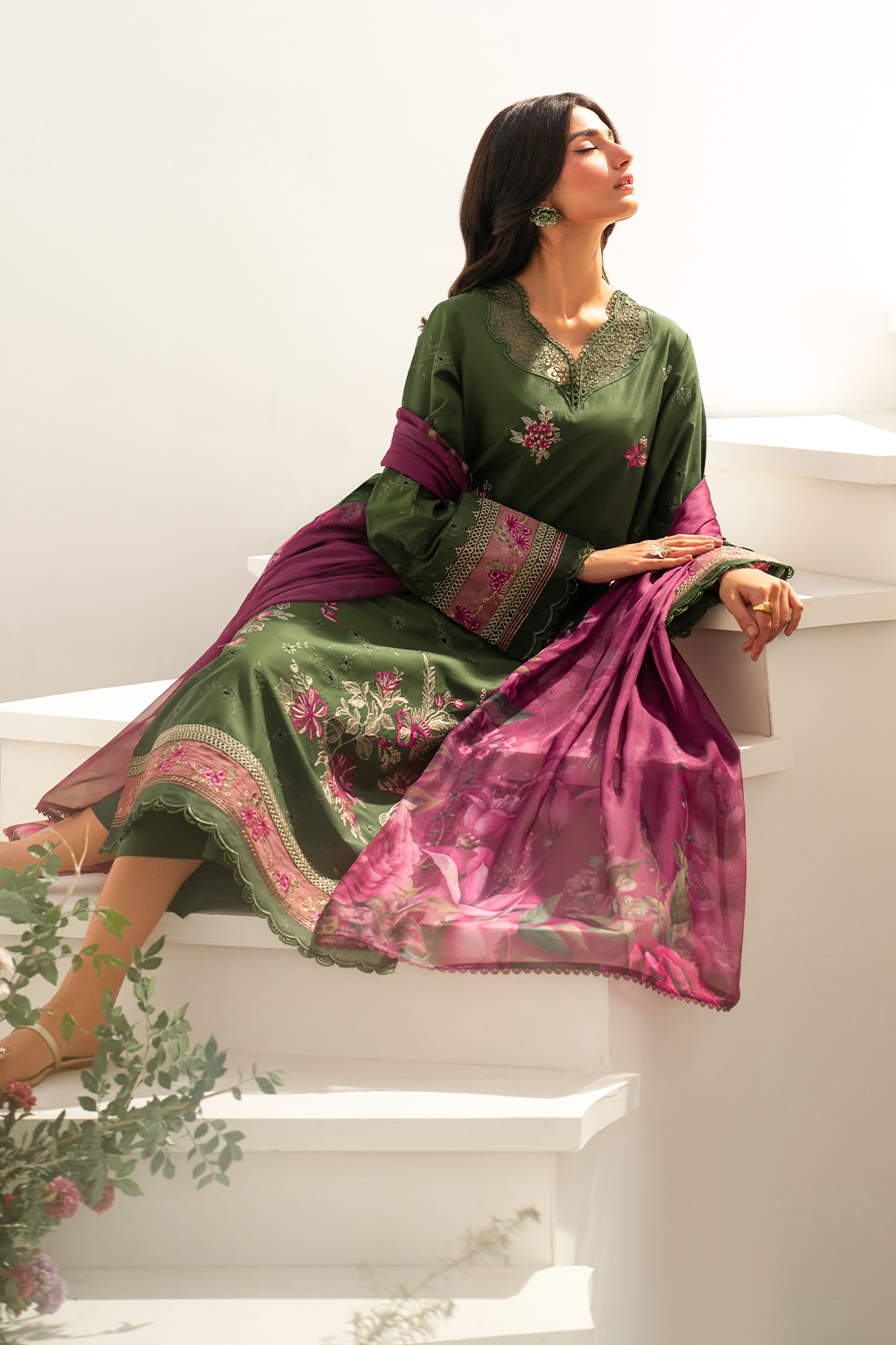 Iznik | Festive Edition | IFE-02 by Iznik - Designer Dress - Type: Ladies Clothes - Available at Sana Yasir - 100% Original