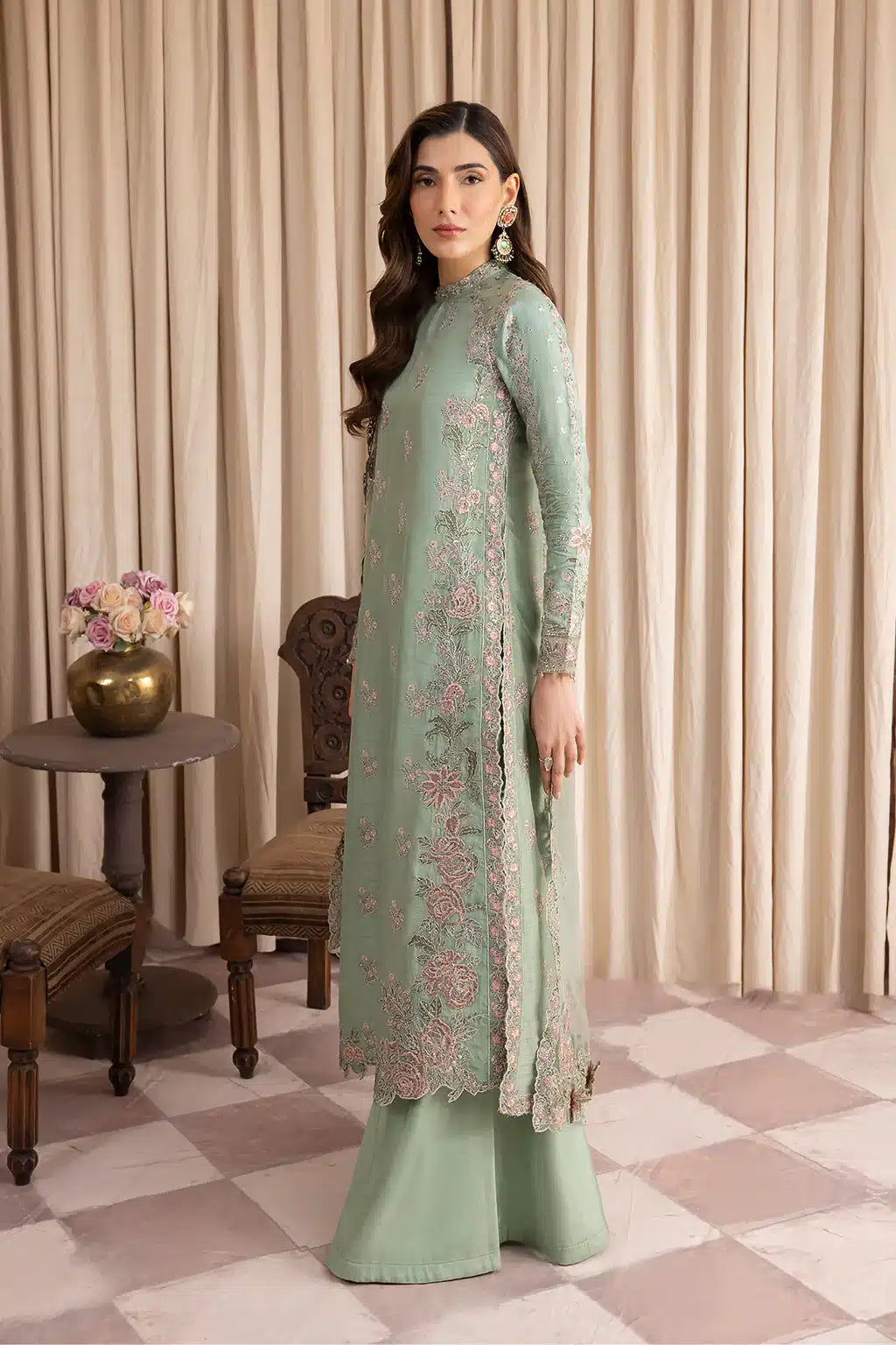 Iznik | Festive Raw Silk 23 | IRS-01 SUAVE by Iznik - Designer Dress - Type: Formal - Available at Sana Yasir - 100% Original