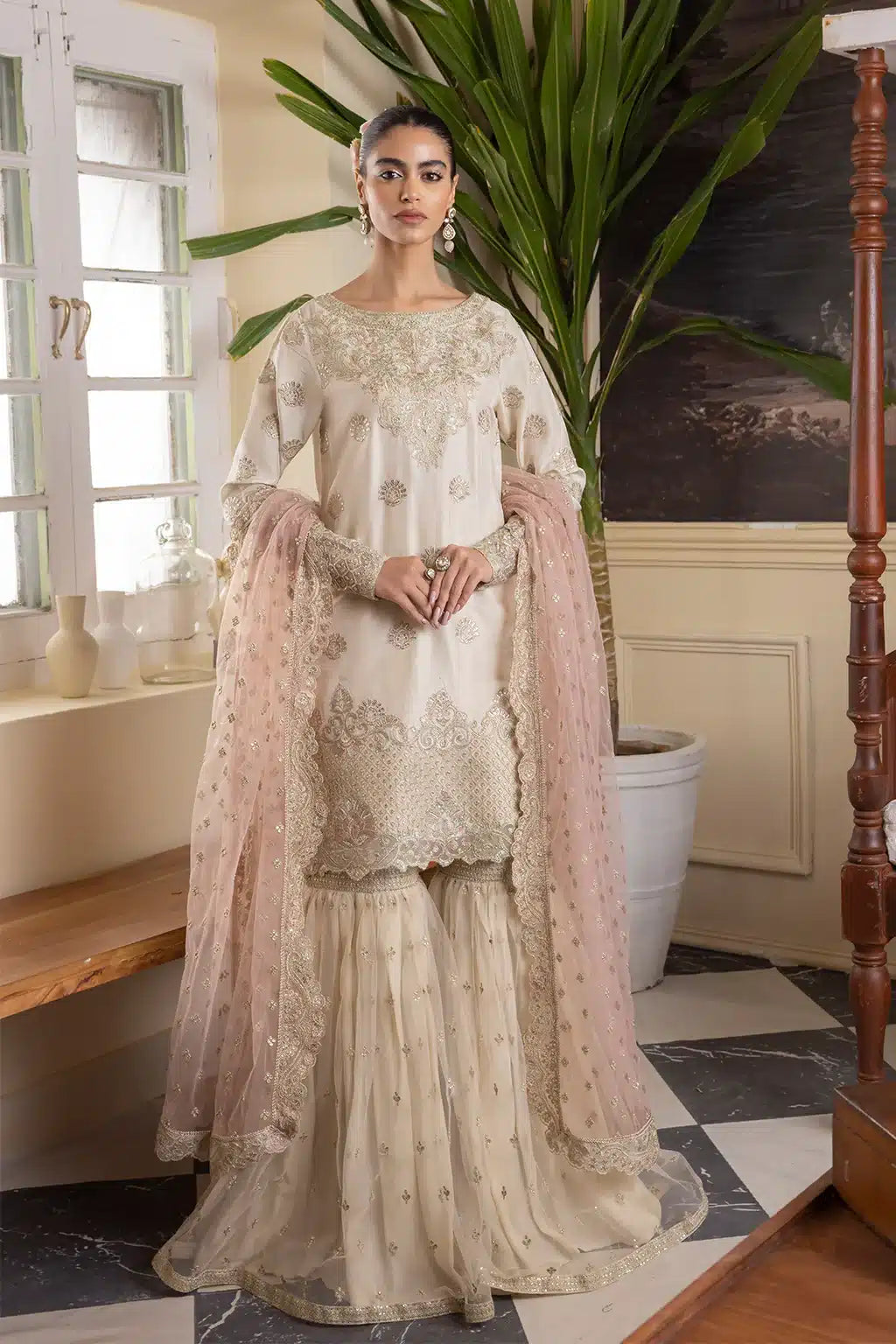 Iznik | Festive Raw Silk 23 | IRS-06 SCINTILLA by Iznik - Designer Dress - Type: Formal - Available at Sana Yasir - 100% Original