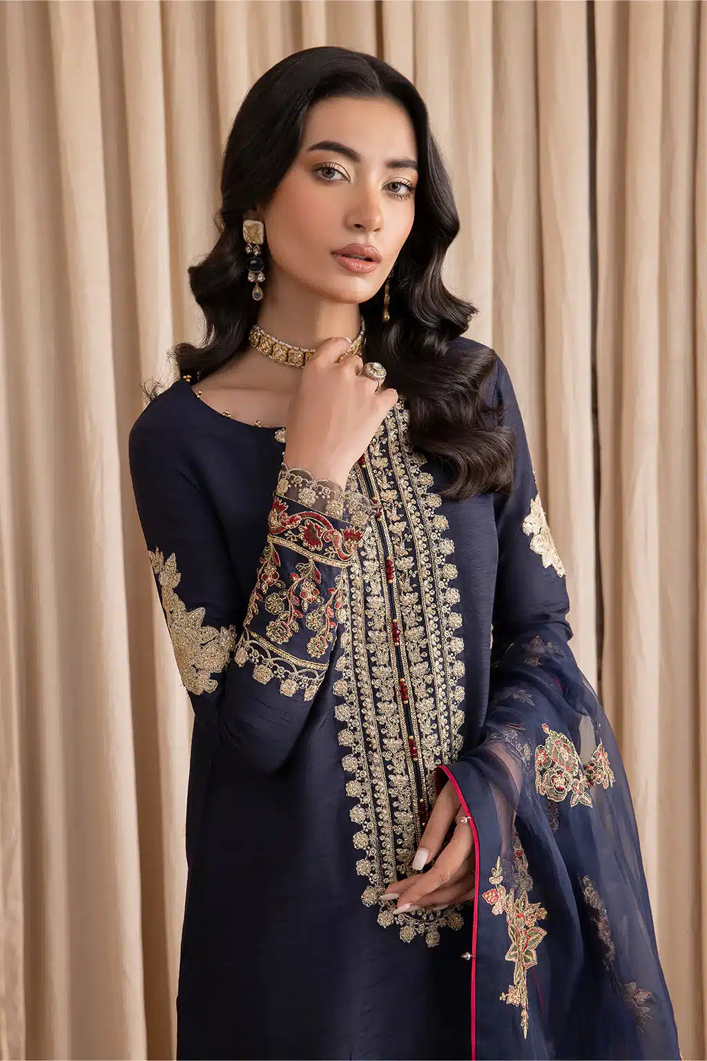 Iznik | Festive Raw Silk 23 | IRS-07 ZENITH by Iznik - Designer Dress - Type: Formal - Available at Sana Yasir - 100% Original