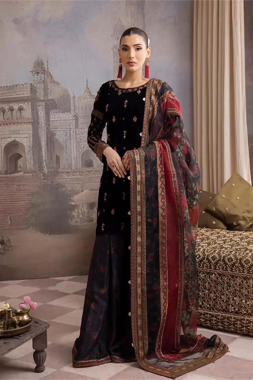 Iznik | Festive Velvet 23 | IV-20 AYYAR by Iznik - Designer Dress - Type: Formal - Available at Sana Yasir - 100% Original