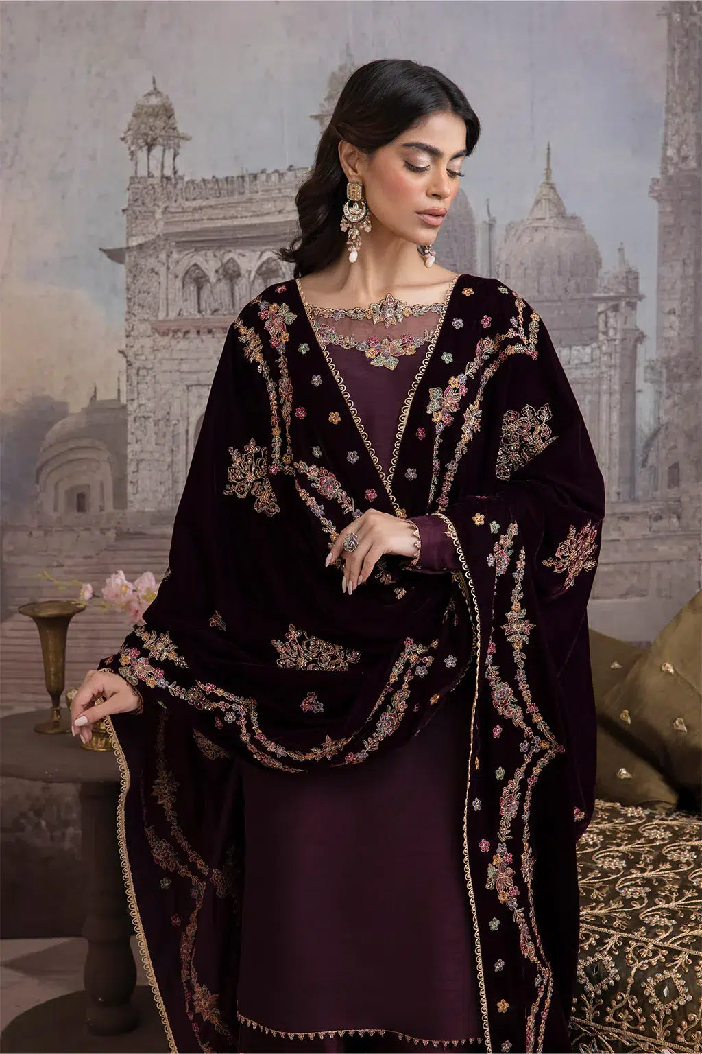 Iznik | Festive Velvet 23 | IV-32 ZARIN by Iznik - Designer Dress - Type: Formal - Available at Sana Yasir - 100% Original