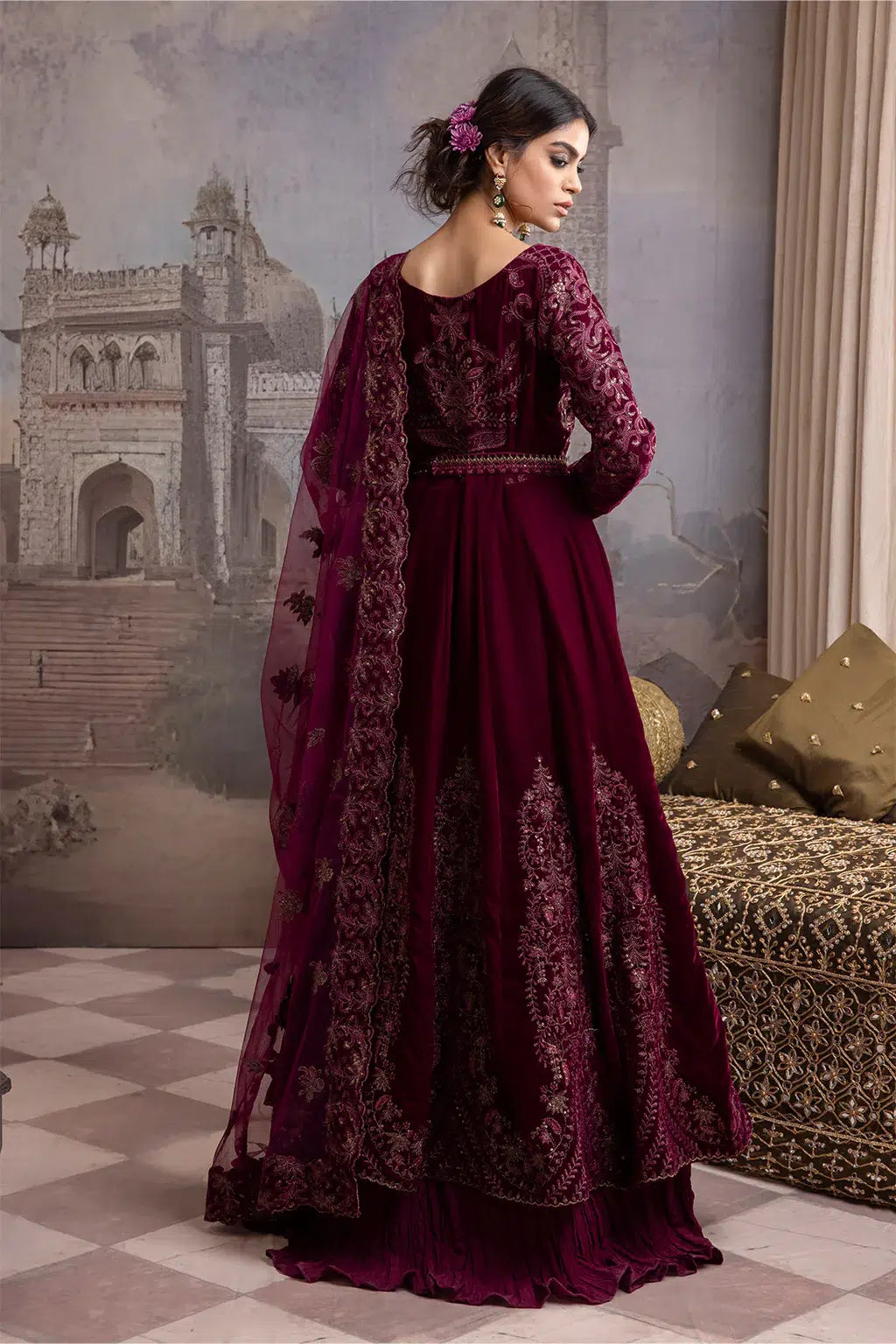 Iznik | Festive Velvet 23 | IV-33 MAHSA by Iznik - Designer Dress - Type: Formal - Available at Sana Yasir - 100% Original