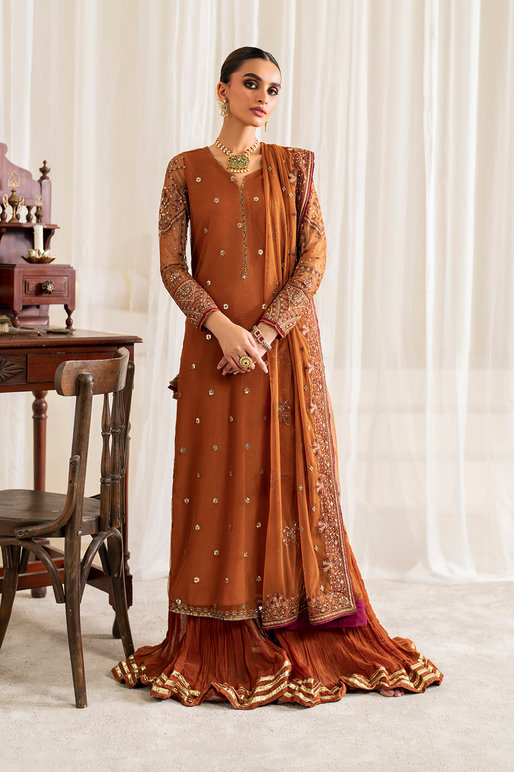 Iznik | Formal Wear | UE-287 by Iznik - Designer Dress - Type: Ladies Clothes - Available at Sana Yasir - 100% Original