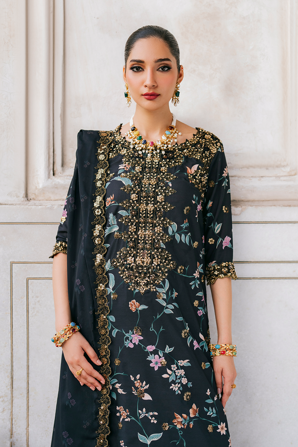 Iznik | Formal Wear | UE-317 by Iznik - Designer Dress - Type: Ladies Clothes - Available at Sana Yasir - 100% Original