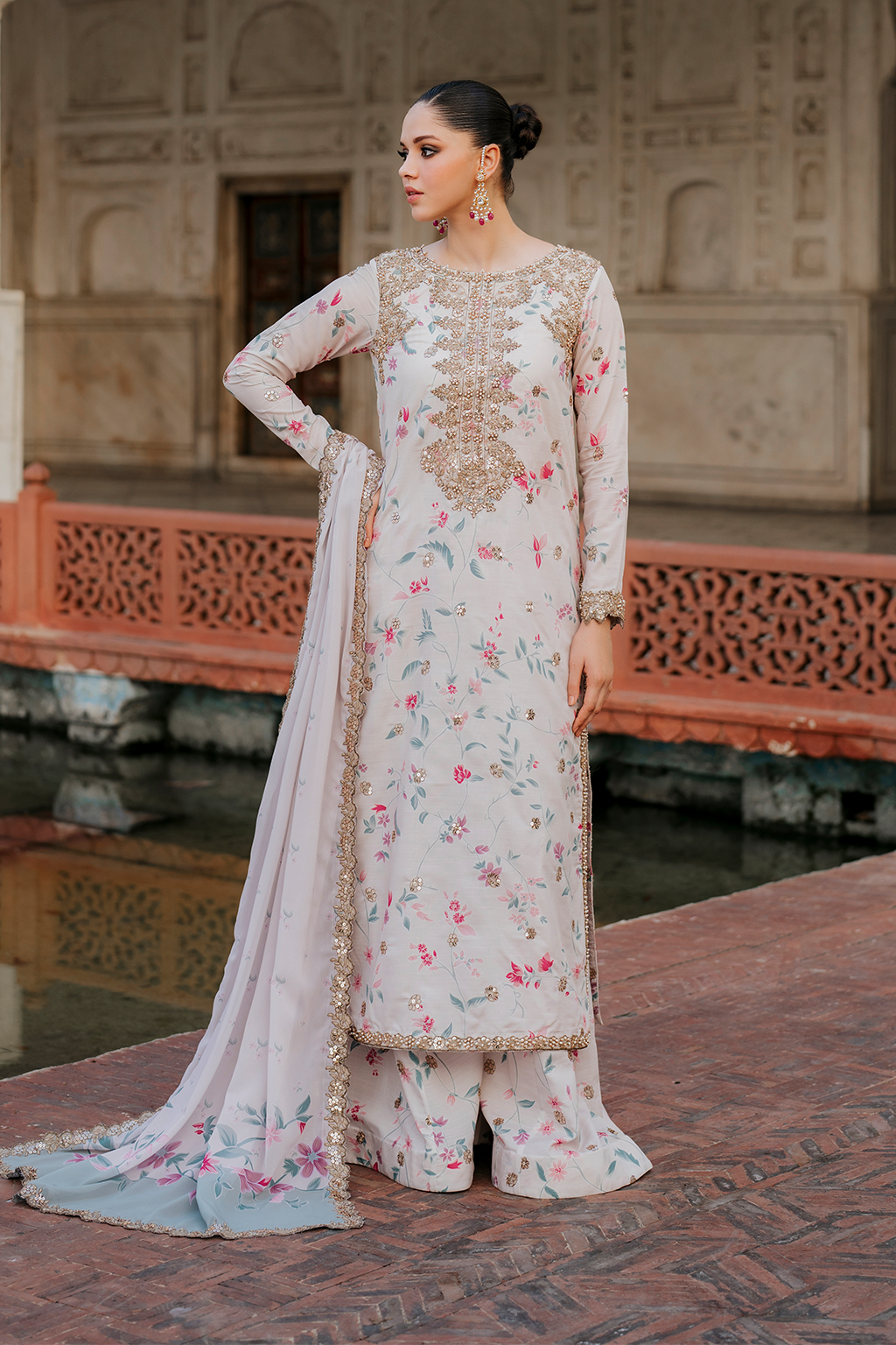 Iznik | Formal Wear | UE-318 by Iznik - Designer Dress - Type: Ladies Clothes - Available at Sana Yasir - 100% Original