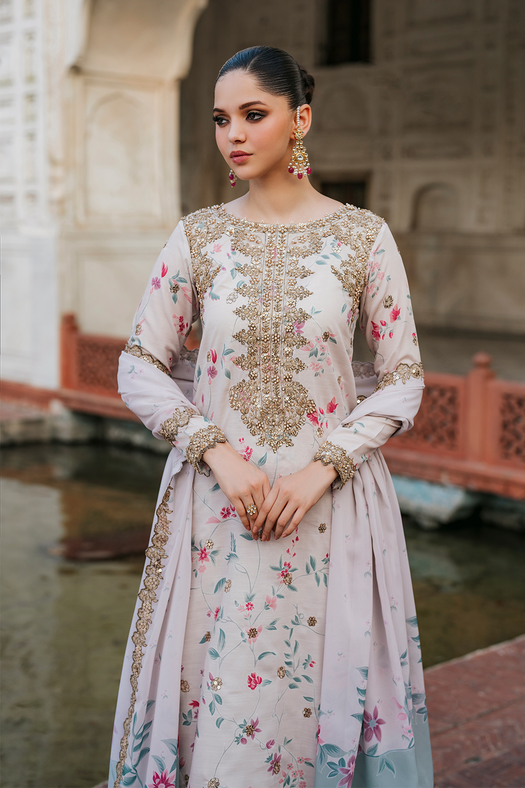 Iznik | Formal Wear | UE-318 by Iznik - Designer Dress - Type: Ladies Clothes - Available at Sana Yasir - 100% Original