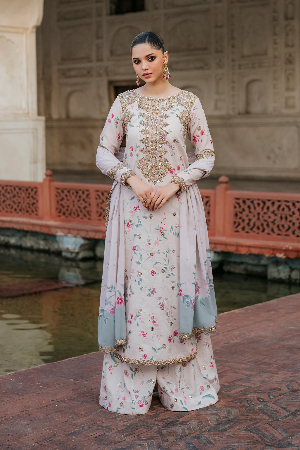 Iznik | Formal Wear | UE-318 by Iznik - Designer Dress - Type: Ladies Clothes - Available at Sana Yasir - 100% Original