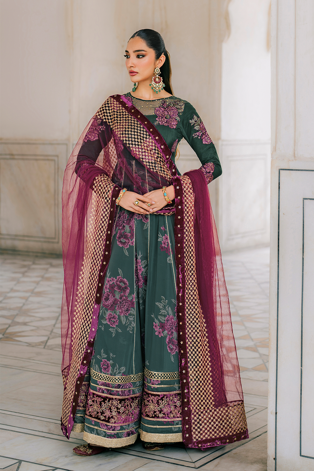 Iznik | Formal Wear | UE-319 by Iznik - Designer Dress - Type: Ladies Clothes - Available at Sana Yasir - 100% Original