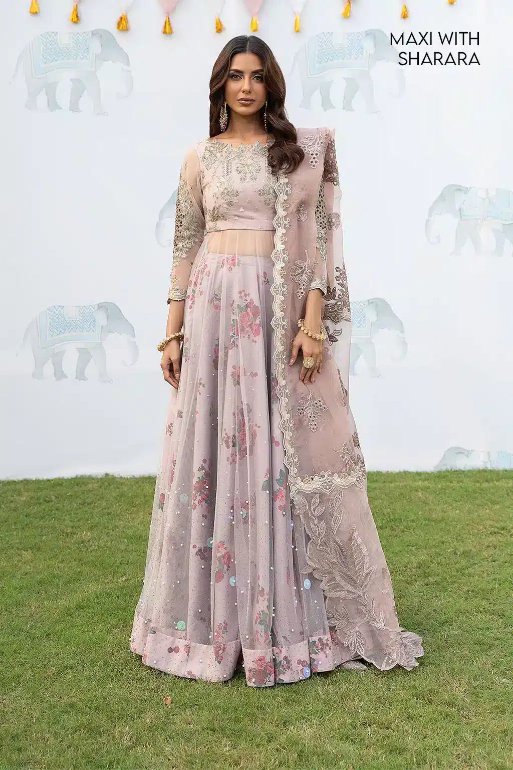 Iznik | Shendi Luxury Formals 23 | ISC-01 SAAHIRA by Iznik - Designer Dress - Type: Formal - Available at Sana Yasir - 100% Original
