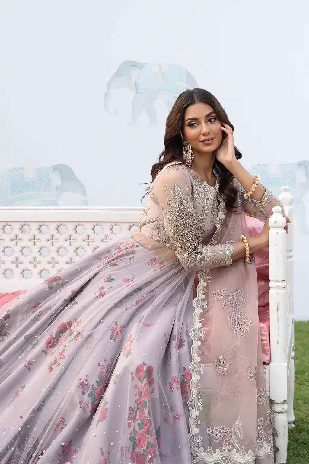 Iznik | Shendi Luxury Formals 23 | ISC-01 SAAHIRA by Iznik - Designer Dress - Type: Formal - Available at Sana Yasir - 100% Original
