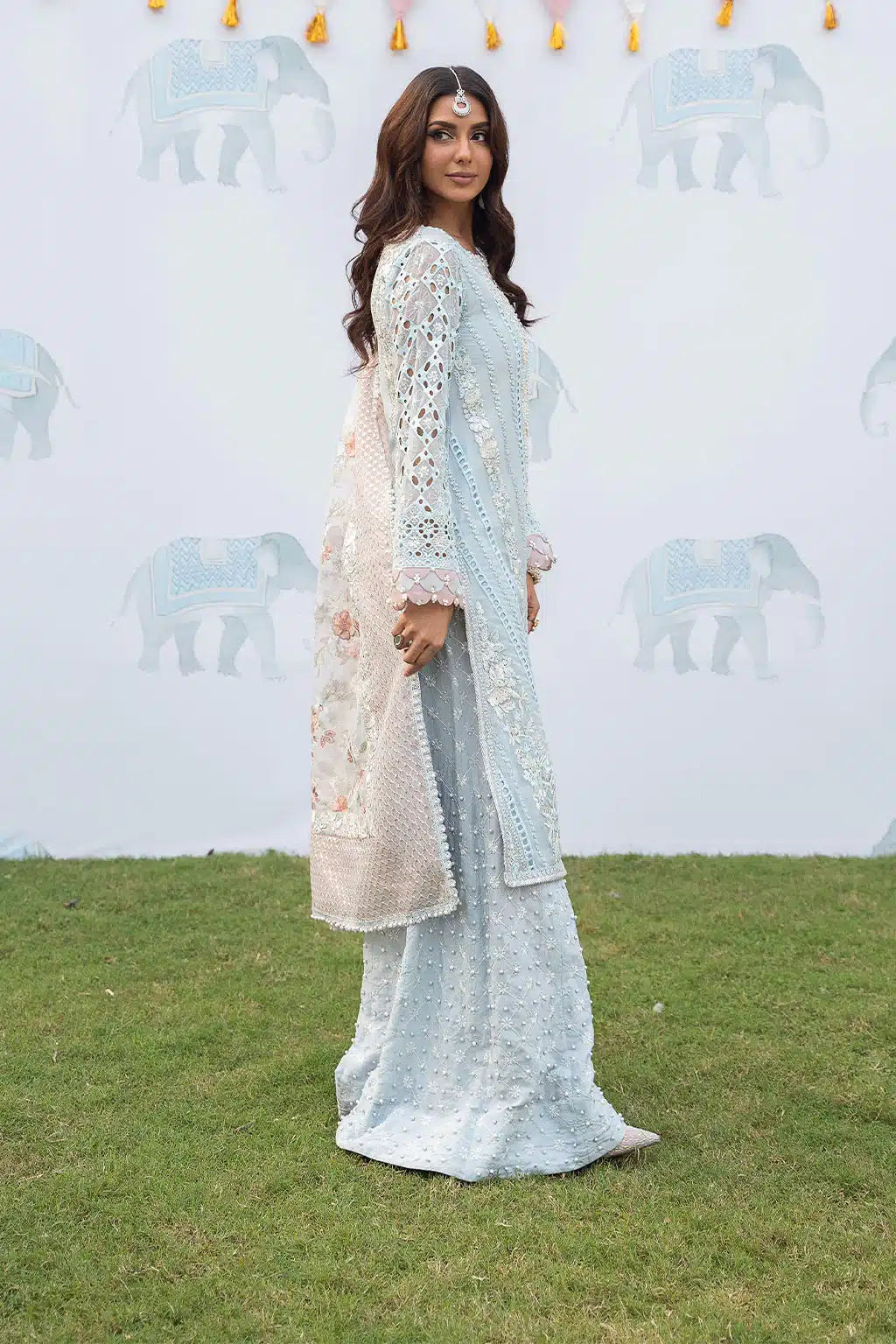 Iznik | Shendi Luxury Formals 23 | ISC-02 FEROZA by Iznik - Designer Dress - Type: Formal - Available at Sana Yasir - 100% Original