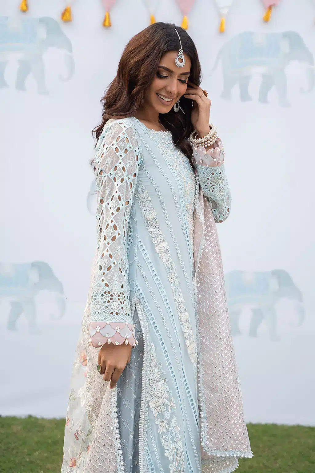 Iznik | Shendi Luxury Formals 23 | ISC-02 FEROZA by Iznik - Designer Dress - Type: Formal - Available at Sana Yasir - 100% Original