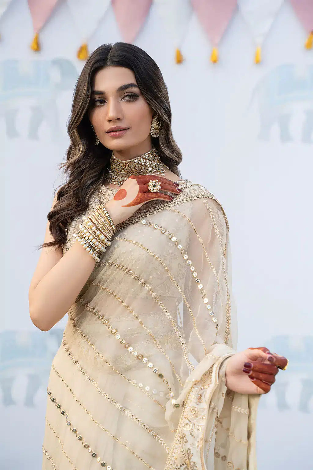 Iznik | Shendi Luxury Formals 23 | ISC-03 MAIYAA by Iznik - Designer Dress - Type: Formal - Available at Sana Yasir - 100% Original