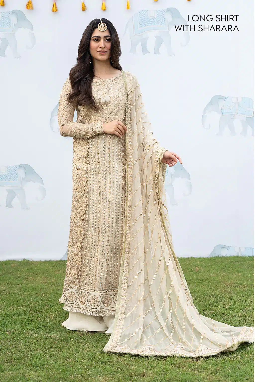 Iznik | Shendi Luxury Formals 23 | ISC-03 MAIYAA by Iznik - Designer Dress - Type: Formal - Available at Sana Yasir - 100% Original