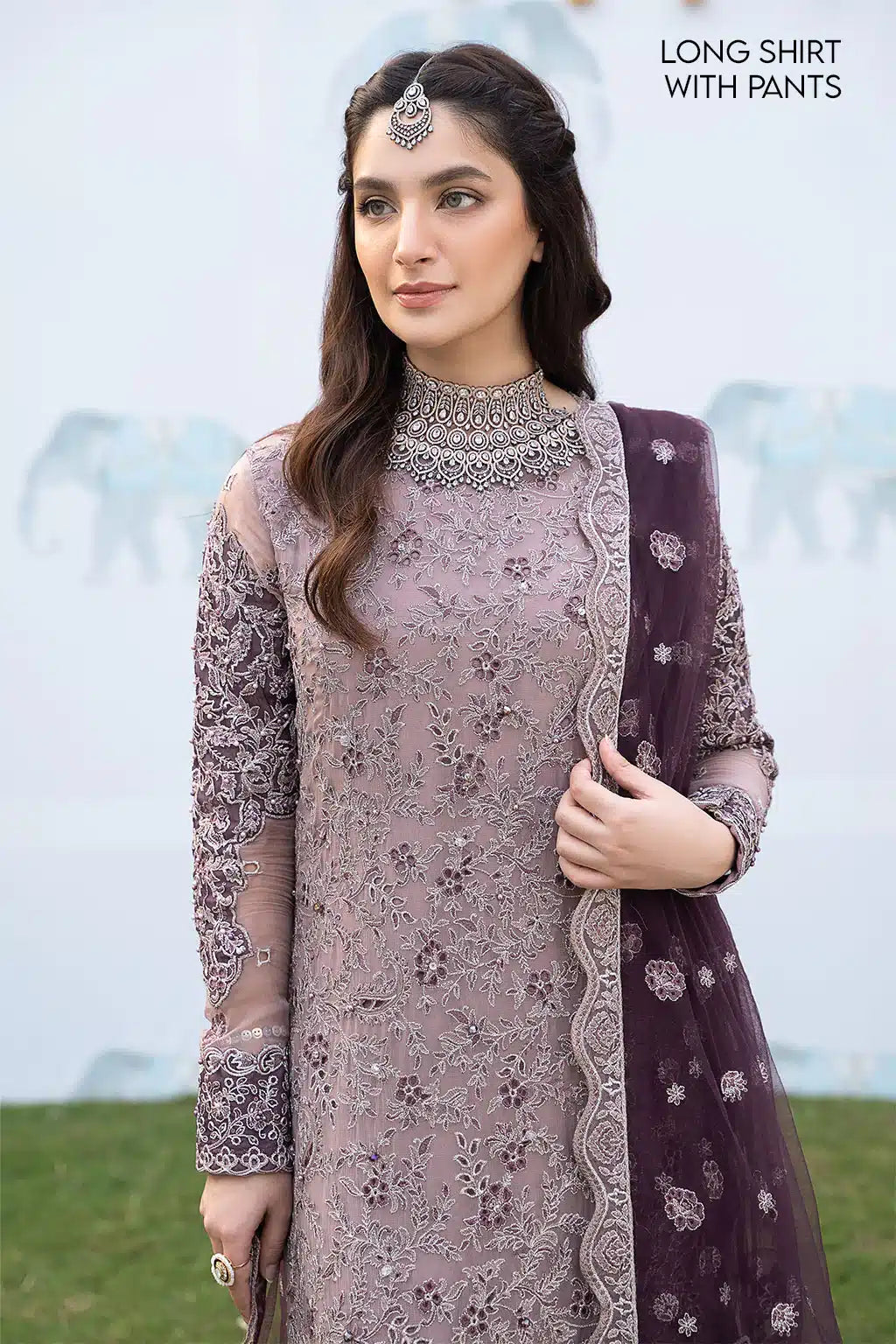 Iznik | Shendi Luxury Formals 23 | ISC-05 KAAFISHA by Iznik - Designer Dress - Type: Formal - Available at Sana Yasir - 100% Original