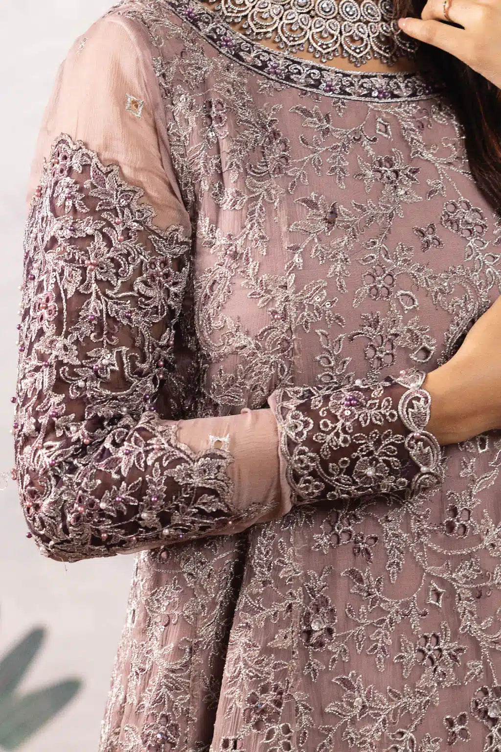 Iznik | Shendi Luxury Formals 23 | ISC-05 KAAFISHA by Iznik - Designer Dress - Type: Formal - Available at Sana Yasir - 100% Original