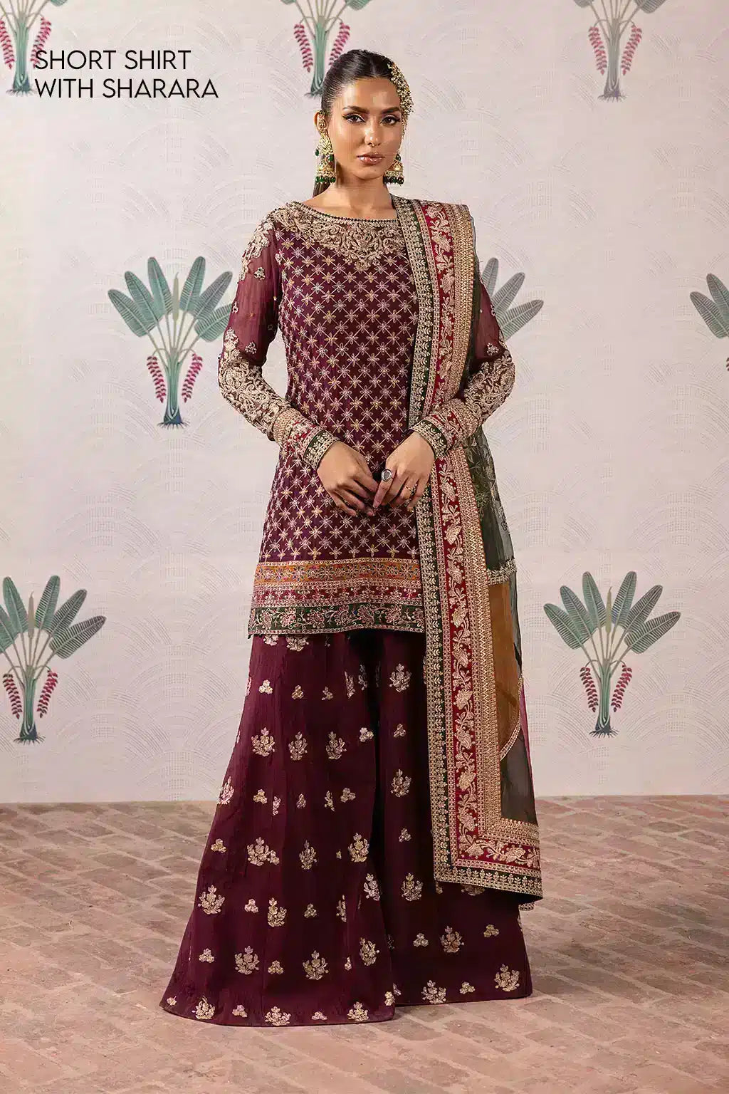 Iznik | Shendi Luxury Formals 23 | ISC-07 NAURATAAN by Iznik - Designer Dress - Type: Formal - Available at Sana Yasir - 100% Original