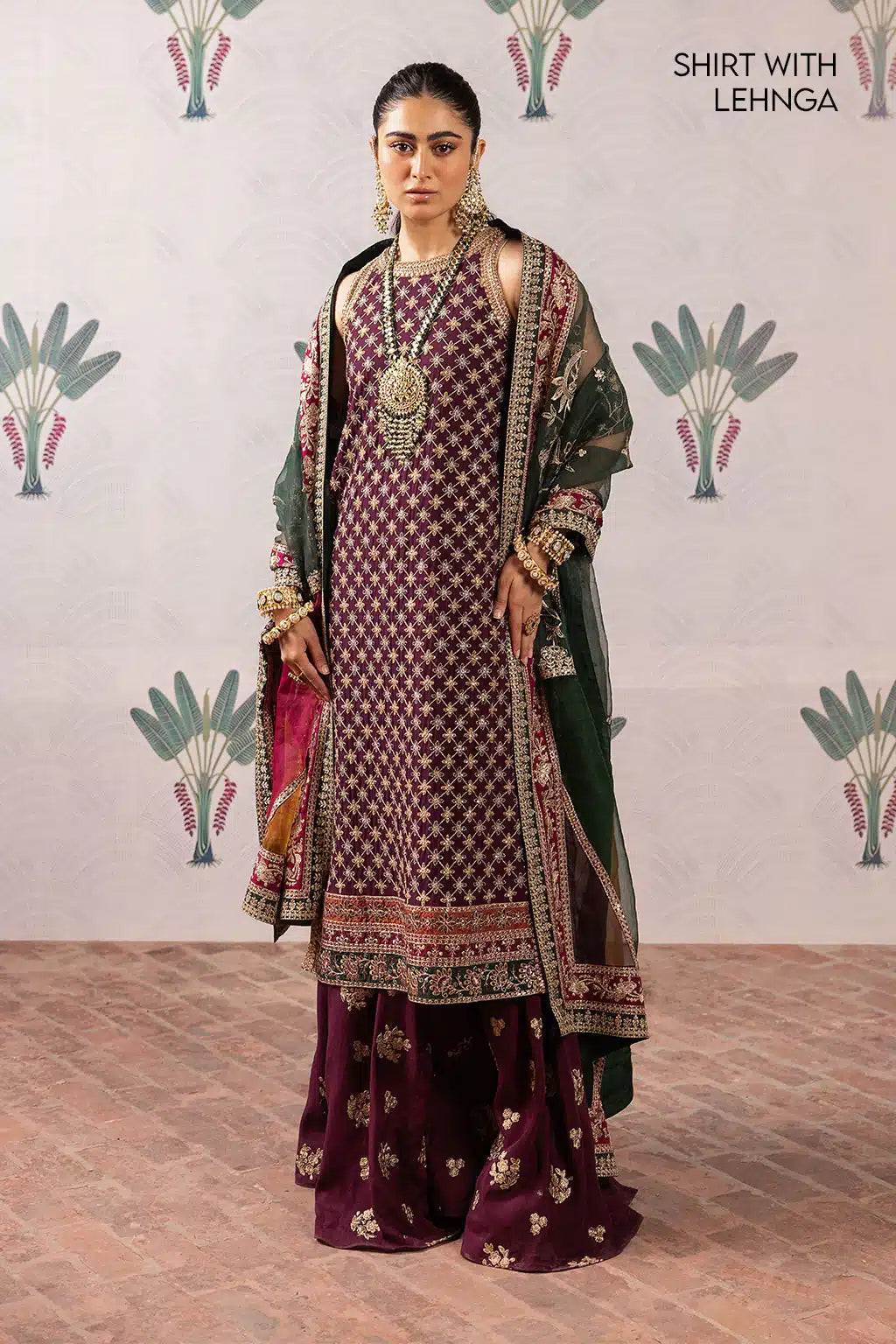 Iznik | Shendi Luxury Formals 23 | ISC-07 NAURATAAN by Iznik - Designer Dress - Type: Formal - Available at Sana Yasir - 100% Original