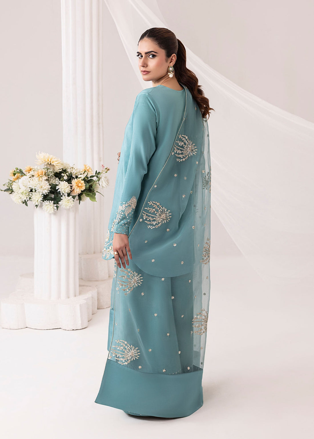Jamnii | Silk Ivy | Dewdrop by Jamnii - Designer Dress - Type: Ladies Clothes - Available at Sana Yasir - 100% Original